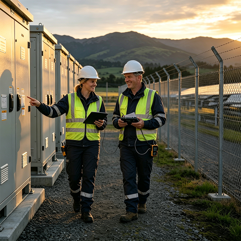 On-site engineers